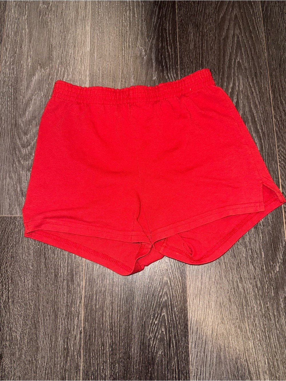 Soffe Bright Red Athletic Knit Shorts